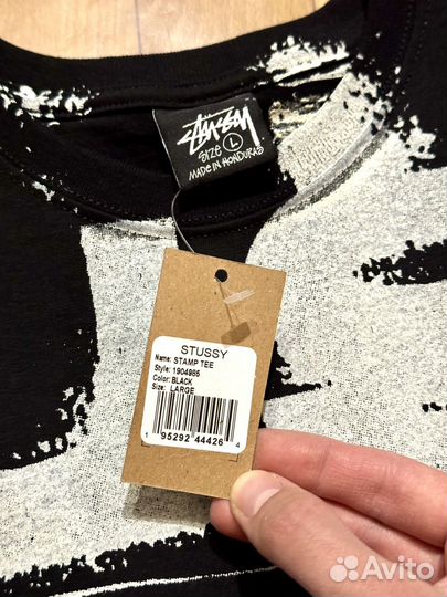 Футболка Stussy Stamp, оригинал