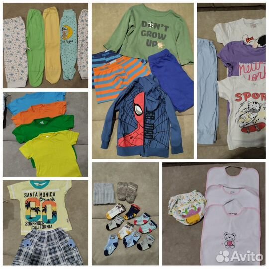 Детские вещи пакетом на мальчика р 86-92- 98-104