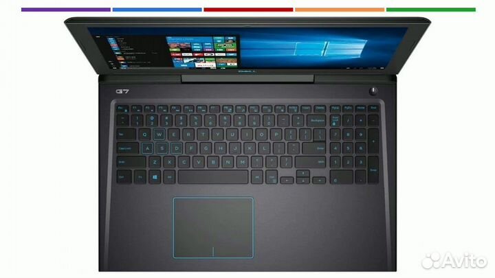 Dell 15.6 i7-8750H 6яд12пт GTX1060/6 16Gb ssd256gb