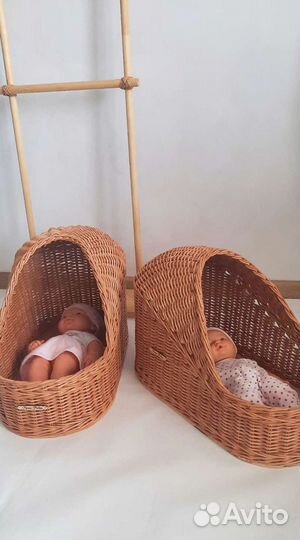 Люлька колыбель плетеная