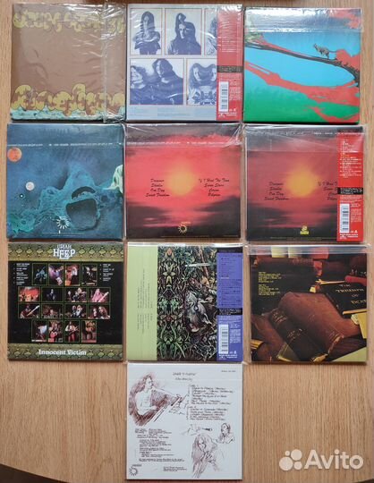 Uriah Heep & Ken Hensley - мини винил (Mini Lp CD)