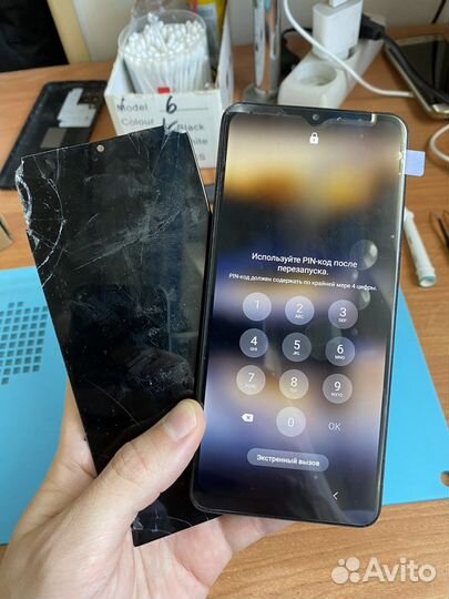 Замена дисплея для Samsung Galaxy M12 (M127F) - OR