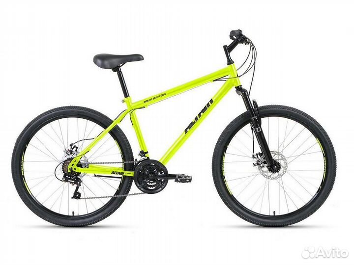 Велосипед altair MTB HT 26 2.0 21 ск зел/чер