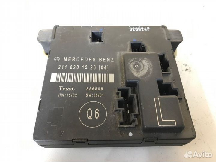 Блок комфорта Mercedes-Benz E-Class W211