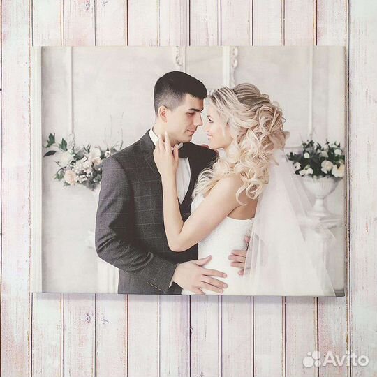 Печать вашего фото на холсте