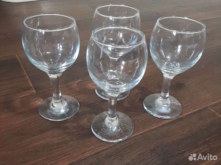 Бокалы для вина, шампанского и др.напитков, 14шт