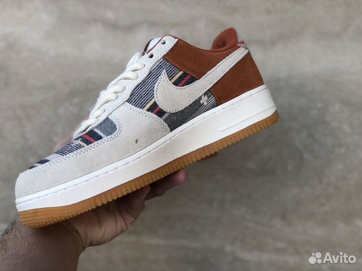 Кроссовки Nike Air Force 1 Low Purce Brown