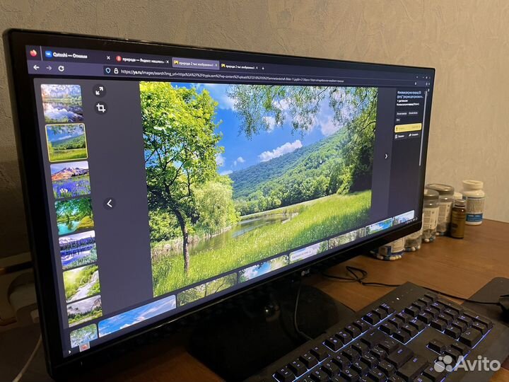 Монитор LG 25UM58-p 2k