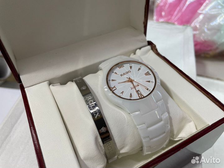 Часы женские rado керамика