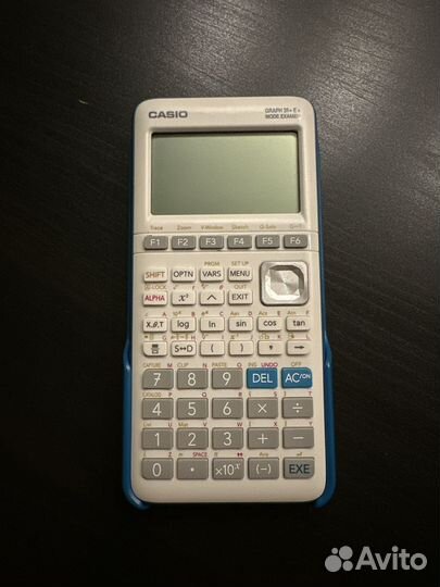 Калькулятор casio graph 35+ E II mode examen