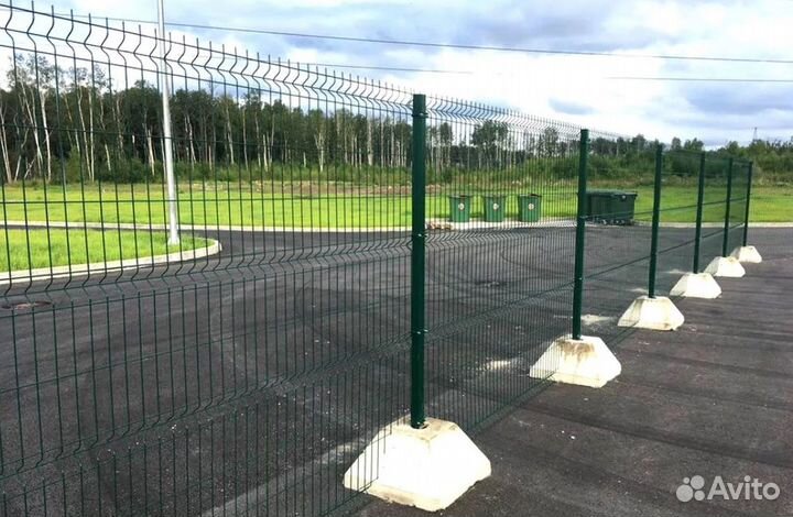Забор металлический цена за метр под ключ
