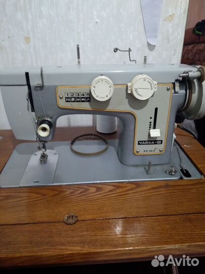 Швейная машинка Чайка 3 с элек.прив в рабочем