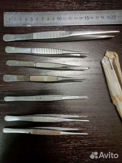 Пинцеты медицинские с хранения СССР