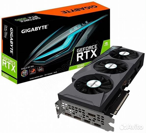 Видеокарта gigabyte rtx 3080 eagle 10gb