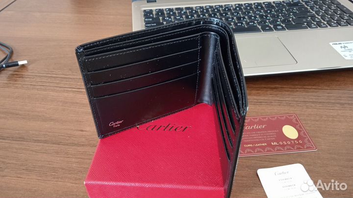 Cartier. бумажник. оригинал