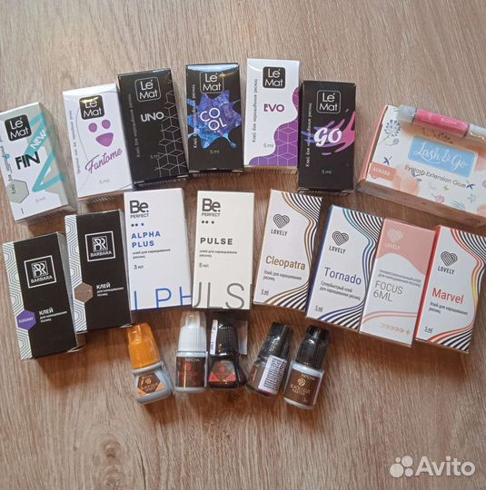 Материалы для ресниц (сп Lash&Go, Enigma, LeMat)