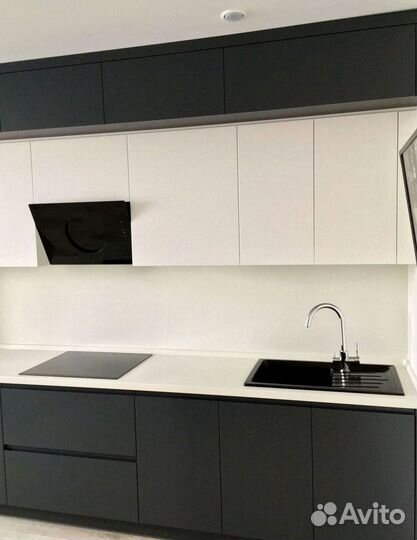 Кухня в потолок на заказ