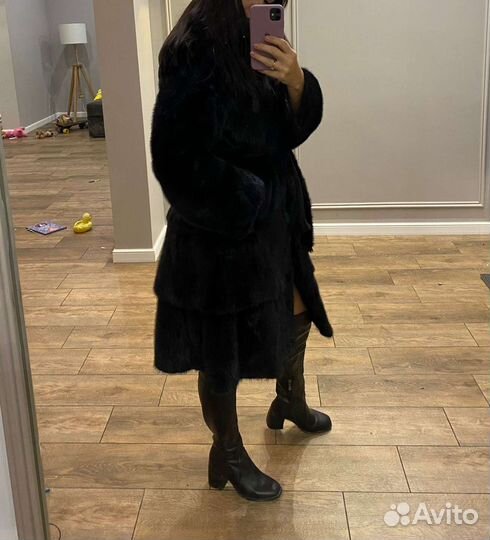 Шуба норковая