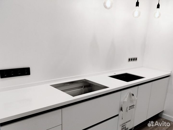 Столешница на кухню из камня м2