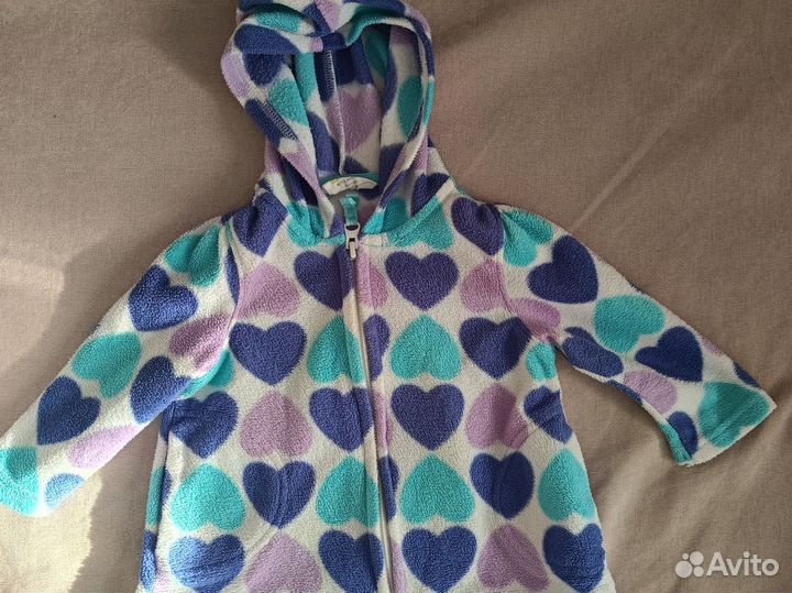 Хлопковый комбинезон 62р Н&M