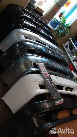 Бампер передний крашеный 2113/2114/2115/2110/2112