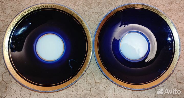 Чайный сервиз Кобальт колосок лфз