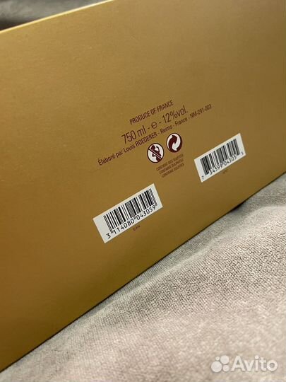 Коробка из под шампанского Cristal Louis Roederer