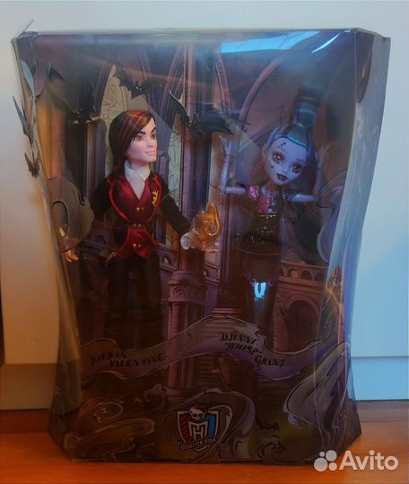 Джинни Висп и Валентин монстер хай комик кон sdcc