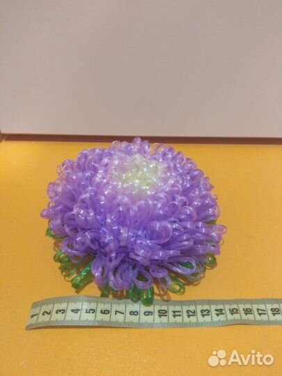 Мочалка-цветок