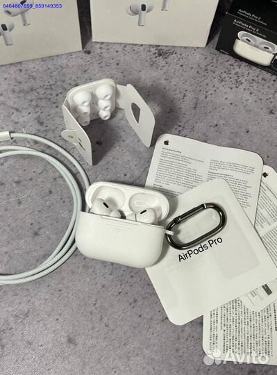 Air Pods Pro 2 Premium качество+блок Type-c (Арт.5