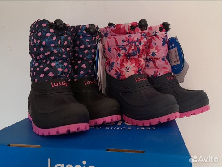 Сноубутсы сапожки лэсси для снегокаши lassie