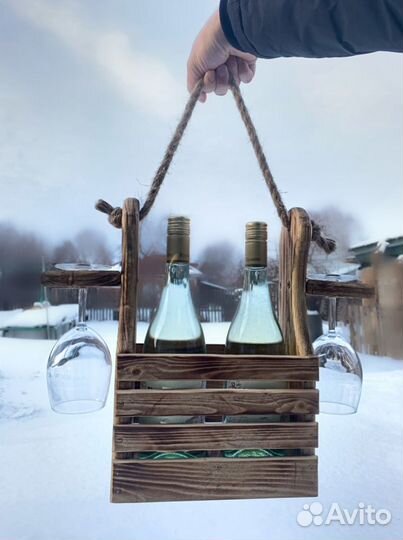 Подарочная подставка для вина