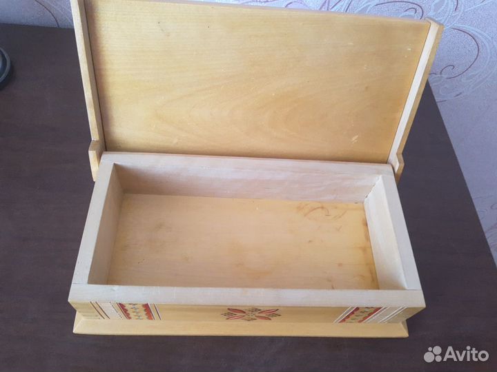 Шкатулка деревянная СССР