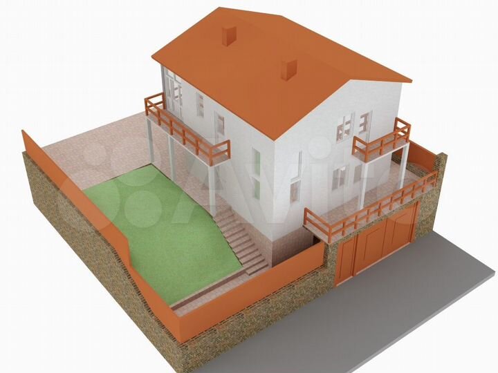 Дача 143 м² на участке 6 сот.