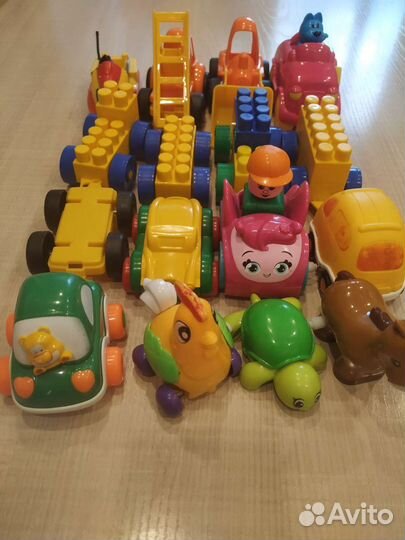 Детские игрушки пакетом для мальчика