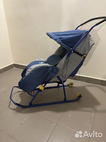 Детские санки с колесами