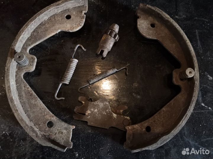 Комплект ручного тормоза volkswagen touareg 1