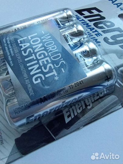 Батарейки Energizer Ultimate Lithium AA Лучшие