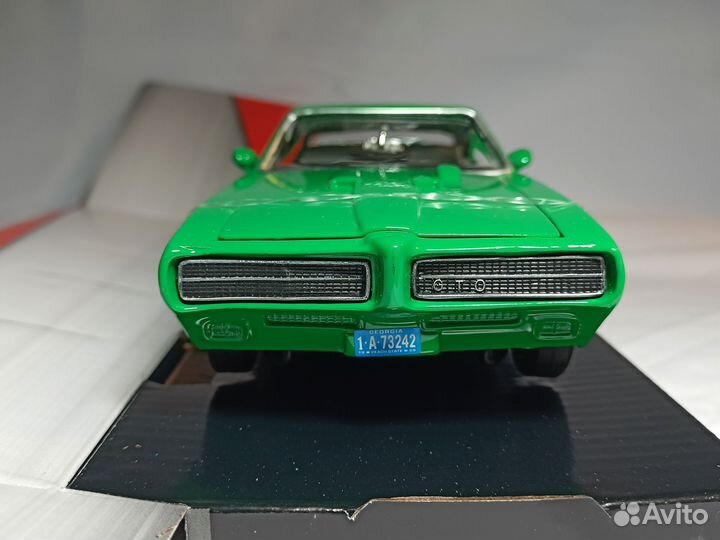 Модель Pontiac GTO Judge 1969 Motormax 1:24