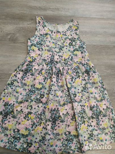 Платье H&M летнее для девочки р.8 лет