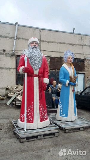 Дад Мороз и Снегурочка