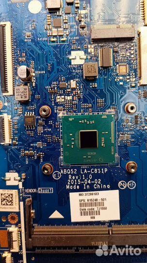 Продам материнскую плату LA-C811P Rev 1.0