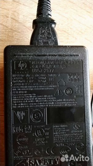 Блок питания HP, C5283, шнур подключения