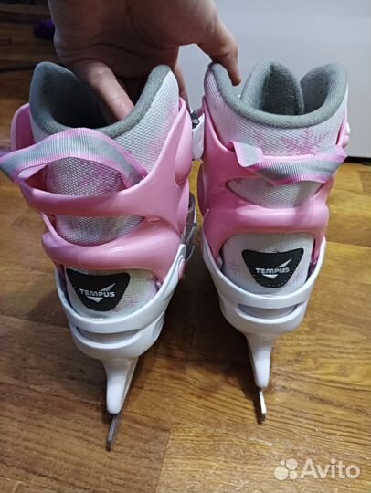 Коньки 30-33 раздвижные для девочки