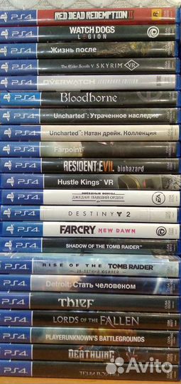 Игры на ps 4