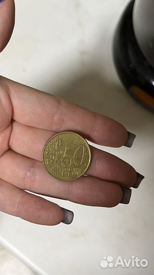 Монета euro cent