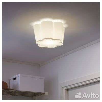 Lysboj потолочный светильник белый IKEA икея