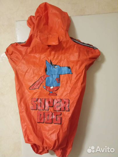 Комбинезон дождевик для собаки