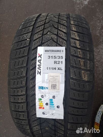 Zmax Winterhawke II 275/40 R21 и 315/35 R21 111H