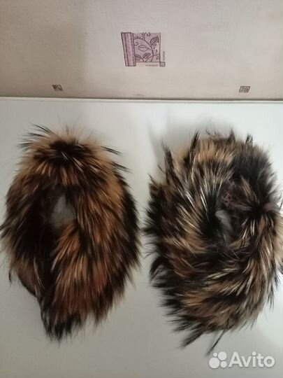 Мех енота для отделки вещей